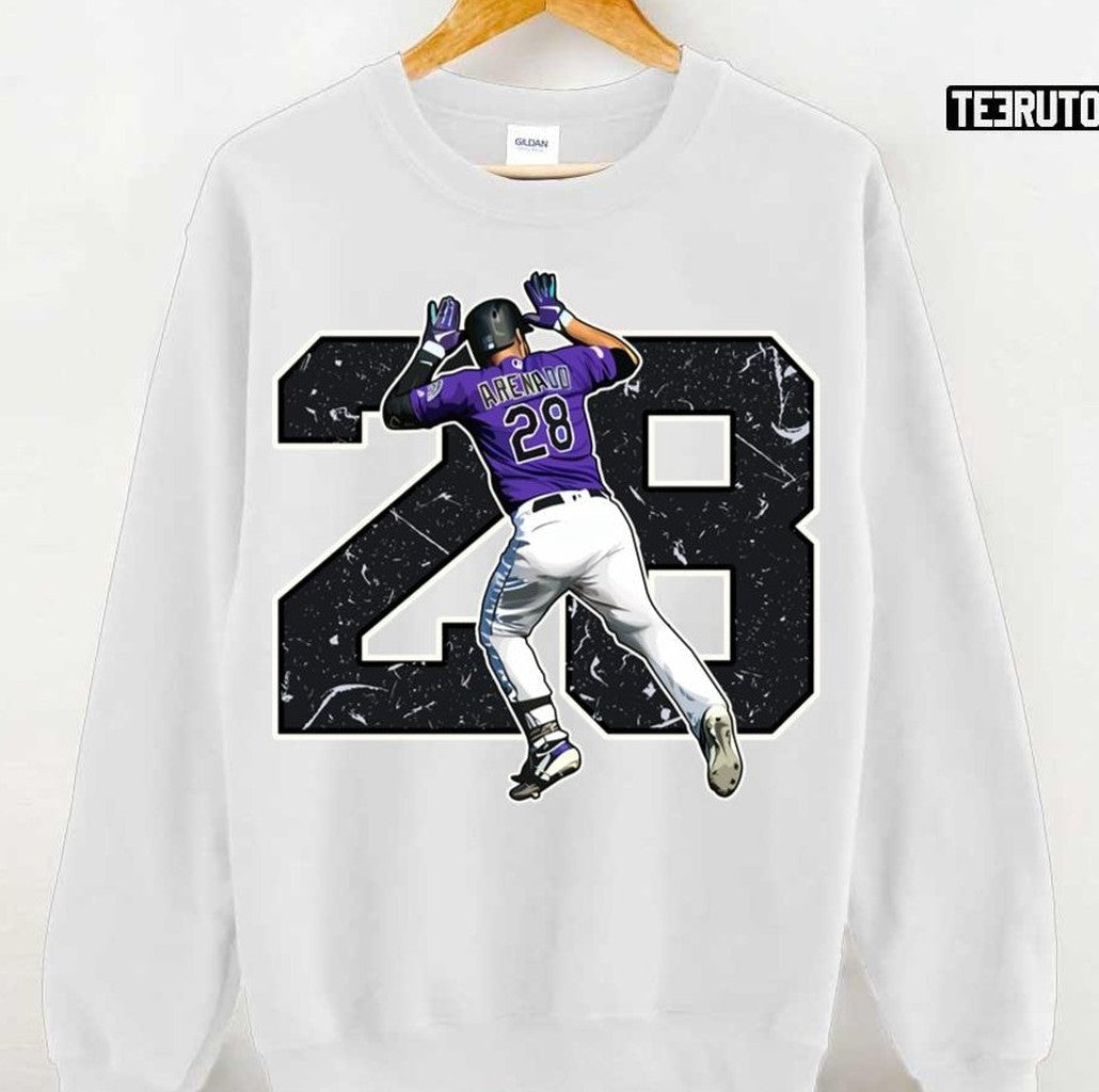 Nolan Arenado With 28 Numbers Unisex Sweatshirt - T-Shirt, Sweatshirt, Hoodie