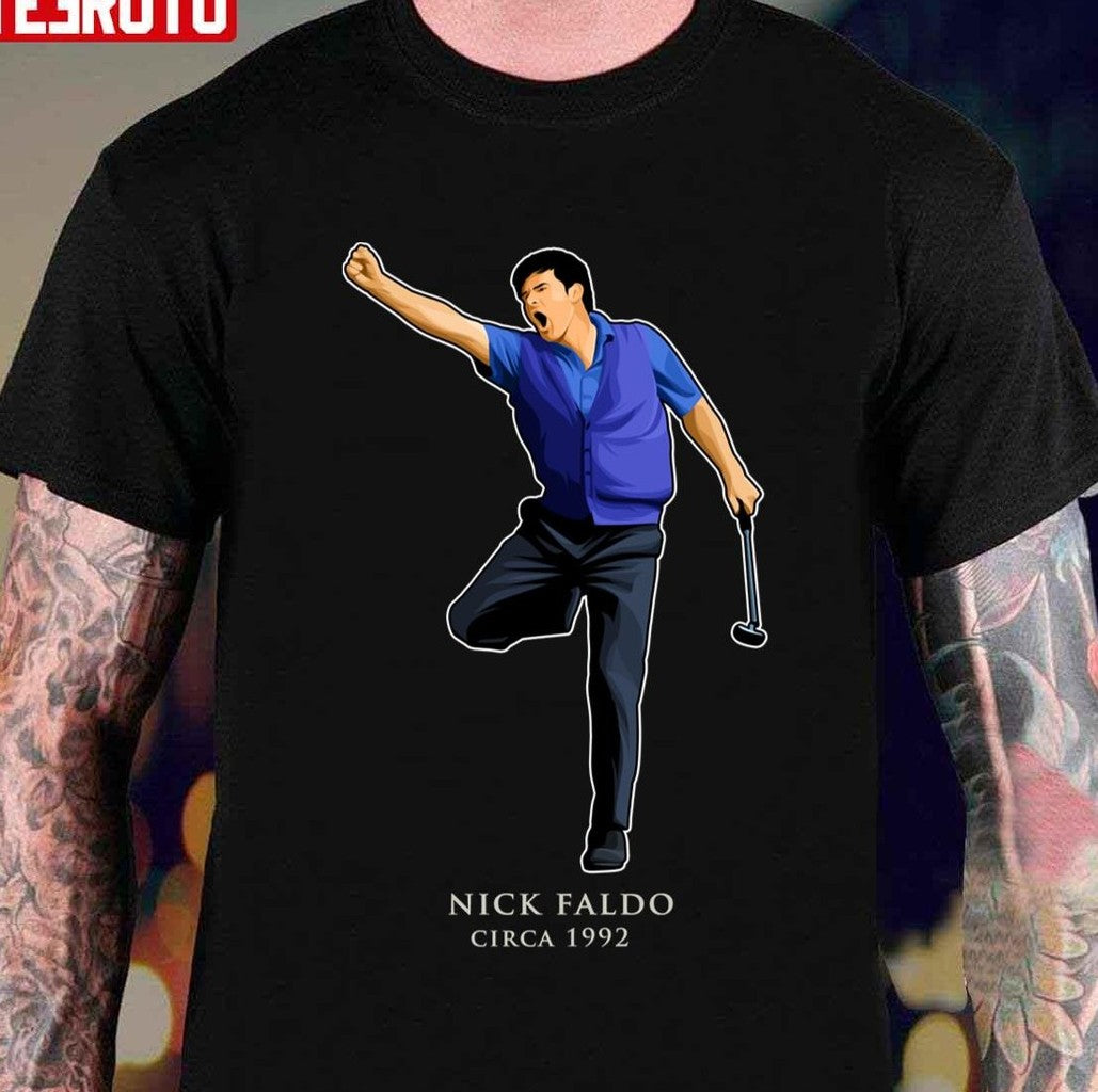 Nick Faldo Golf Circa 1992 Unisex T-Shirt - T-Shirt, Sweatshirt, Hoodie