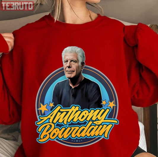 Anthony Bourdain Christmas Unisex Sweatshirt - T-Shirt, Sweatshirt, Hoodie
