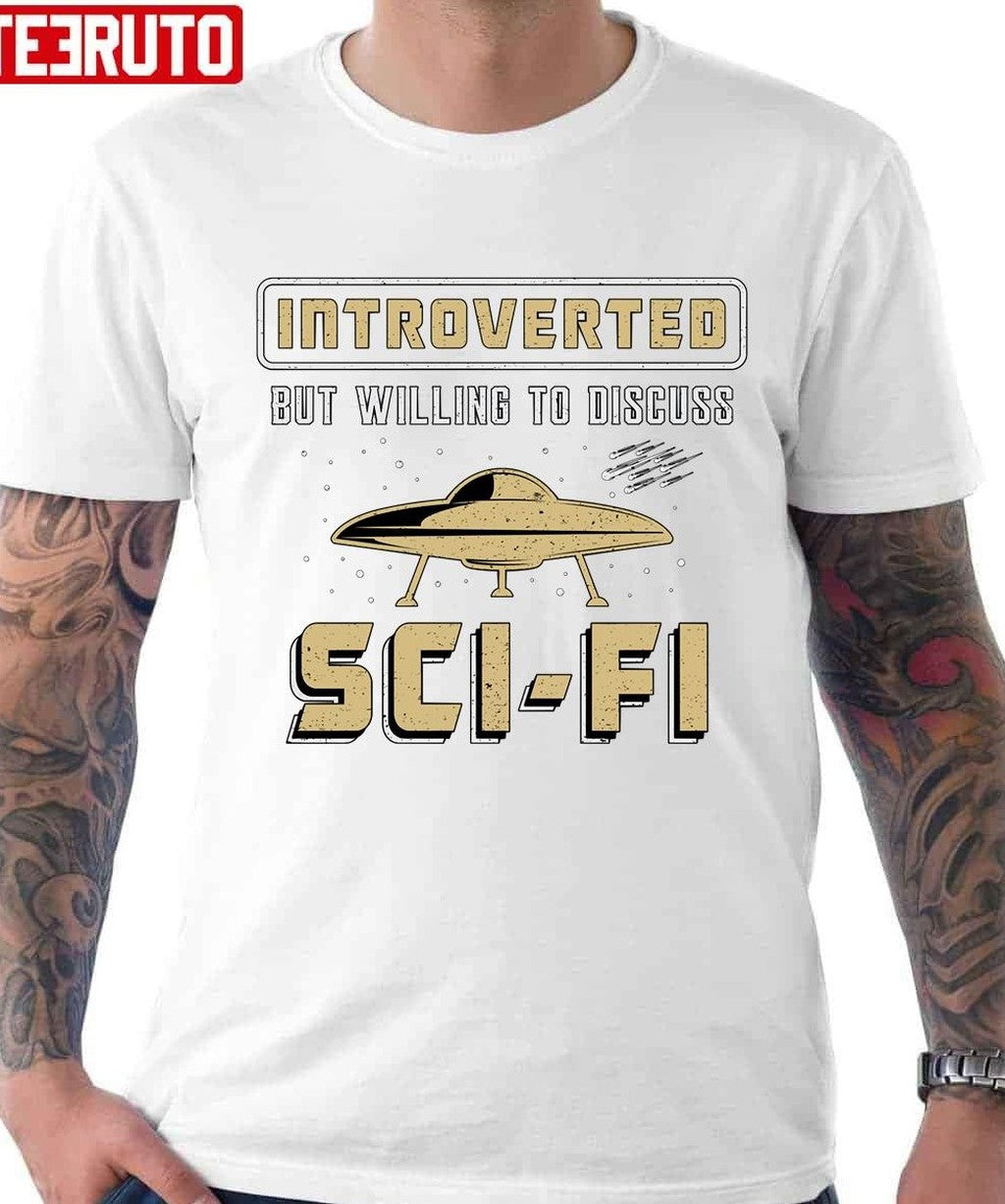 Science Fiction Day Alien Space Science Nerds Unisex T-Shirt - T-Shirt, Sweatshirt, Hoodie