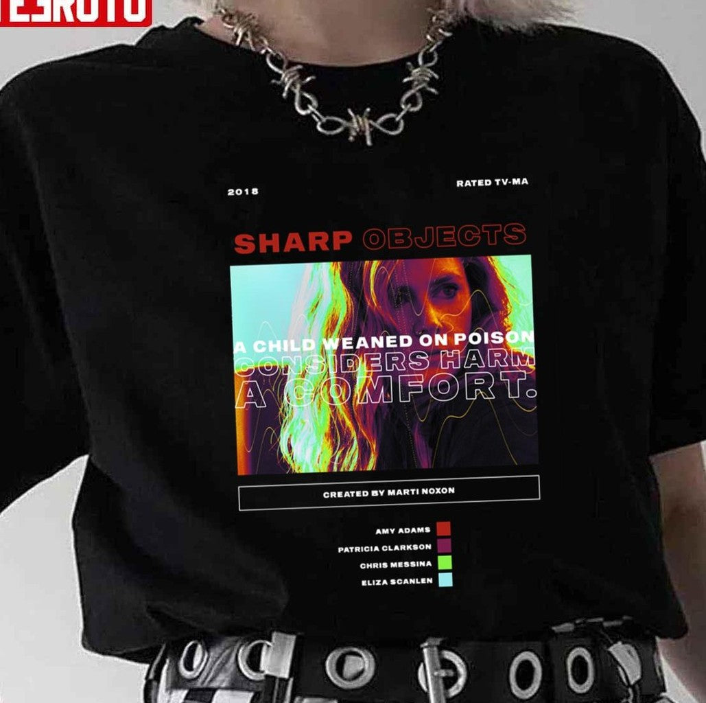 Sharp Objects Amy Adams Vintage Unisex T-Shirt - T-Shirt, Sweatshirt, Hoodie