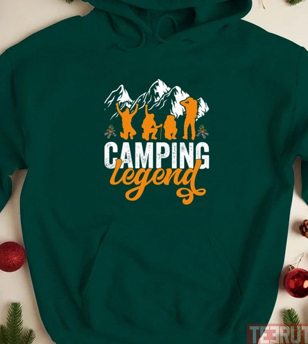 Outdoor Experience Camping Legend Since Forever Unisex Sweatshirt - T-Shirt, Sweatshirt, Hoodie