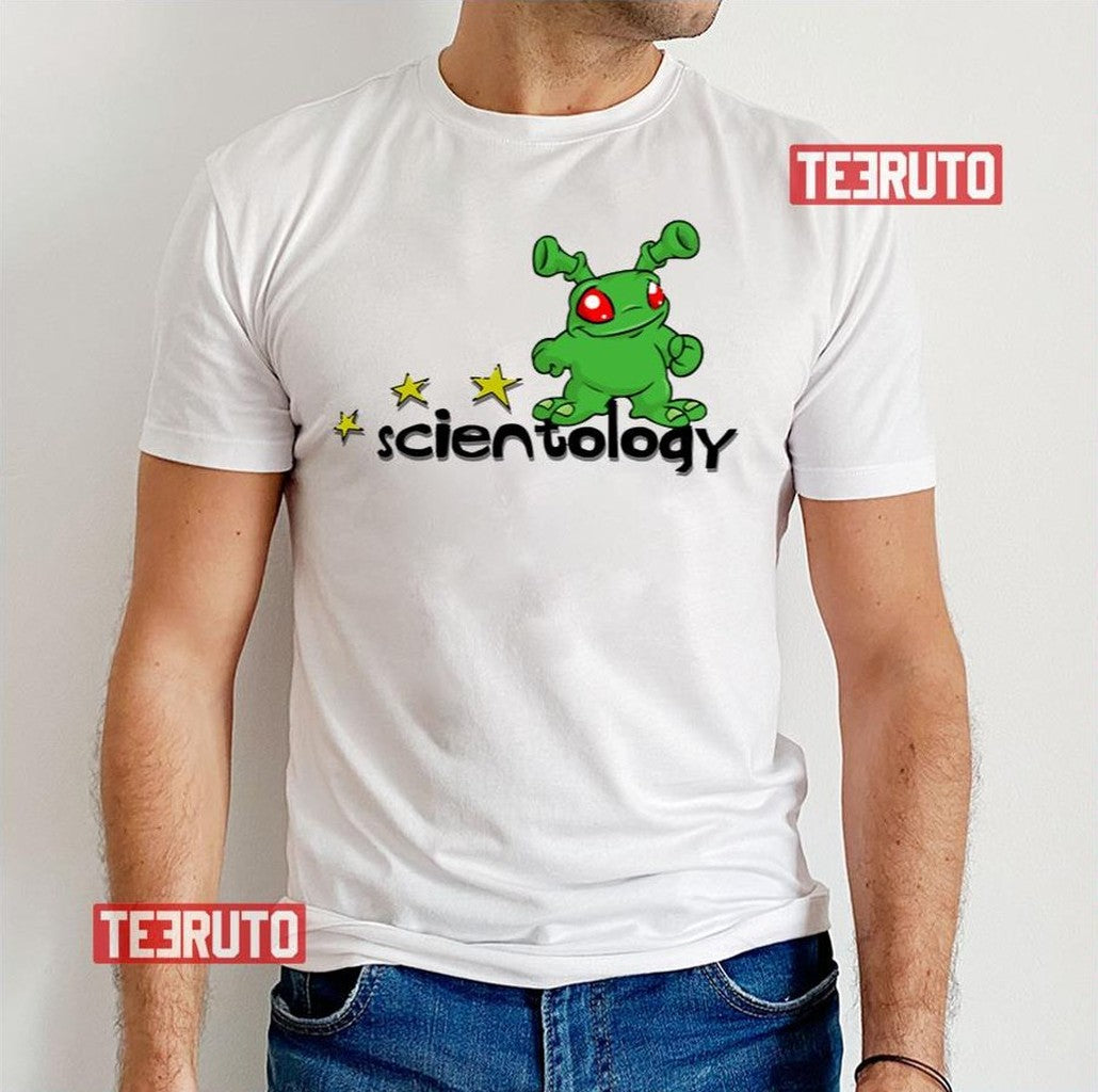 Neopets Grundo Scientology Logo Unisex T-Shirt - T-Shirt, Sweatshirt, Hoodie