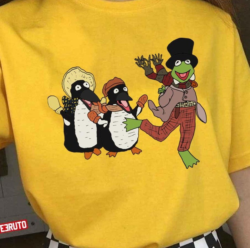Penguins' Skating Party A Muppet Christmas Carol Unisex T-Shirt - T-Shirt, Sweatshirt, Hoodie
