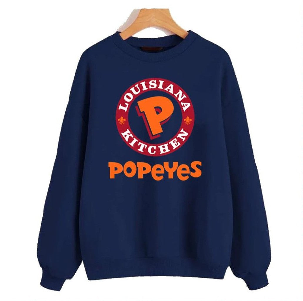 Popeyes Louisiana Kitchen Popeyes Relaxed Fit Unisex Sweatshirt - T-Shirt, Sweatshirt, Hoodie