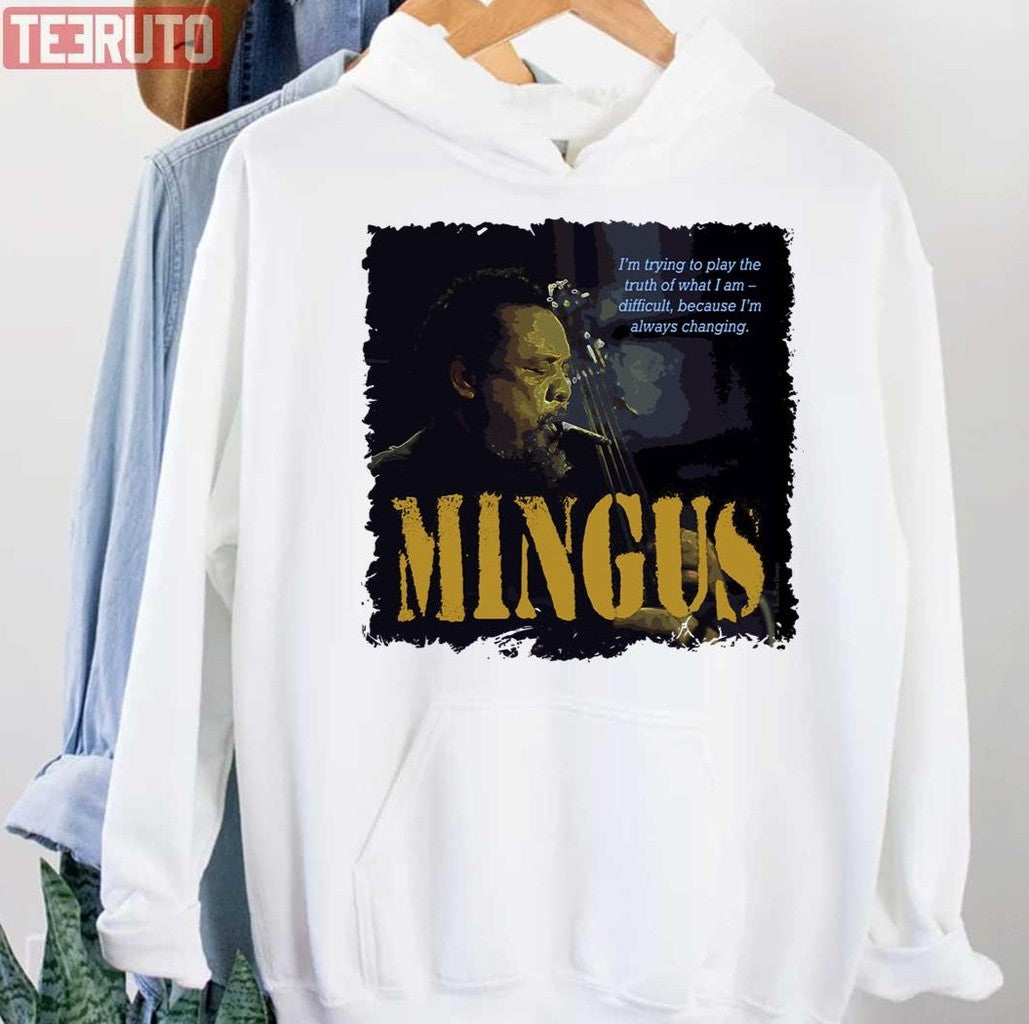 Public Figure Flea Groove Music Retro Wisdom Of Charles Mingus Unisex Hoodie - T-Shirt, Sweatshirt, Hoodie
