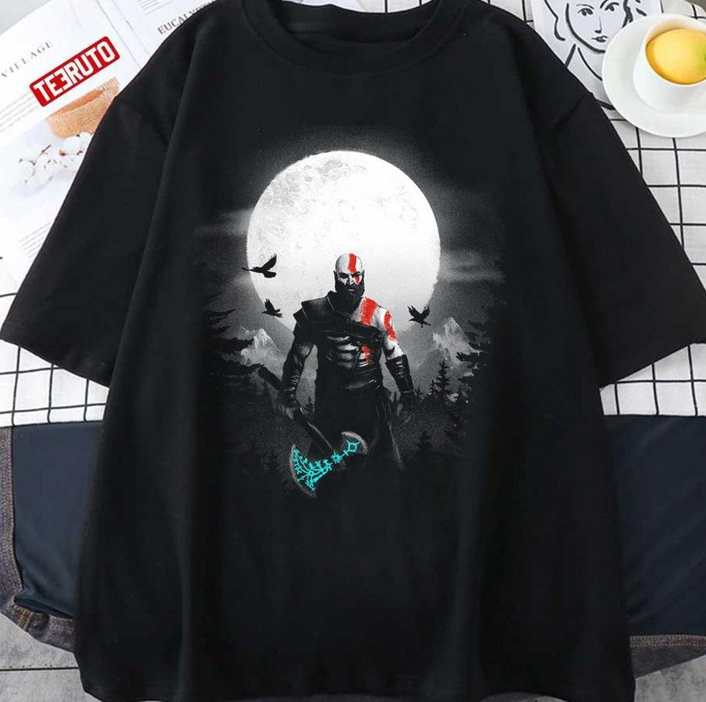 Mountain's God Kratos War Hero Unisex T-Shirt - T-Shirt, Sweatshirt, Hoodie