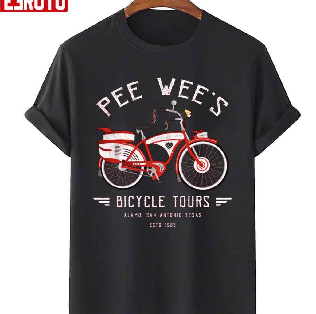 Pee Wee's Bicycle Tours Unisex T-Shirt - T-Shirt, Sweatshirt, Hoodie