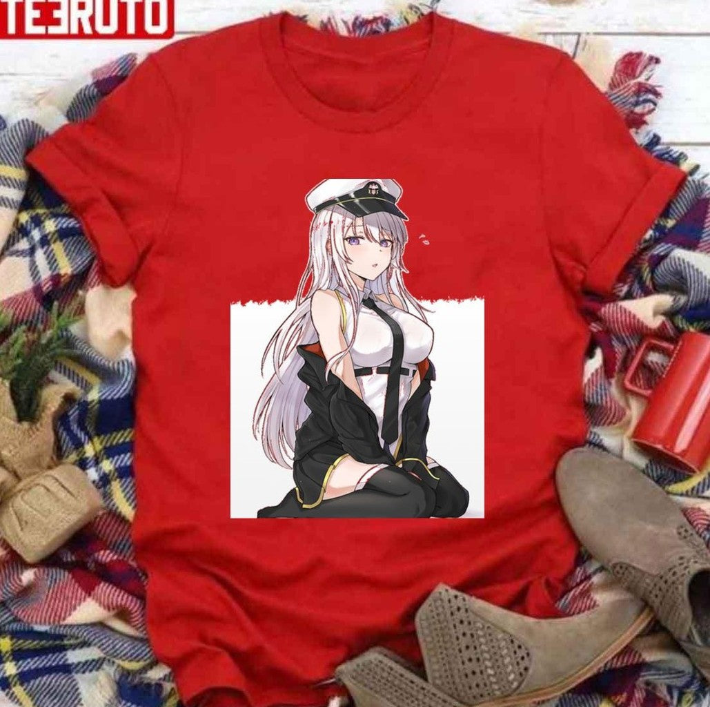 Sexy Hot Azur Lane - Enterprise Artwork Unisex T-shirt - T-Shirt, Sweatshirt, Hoodie