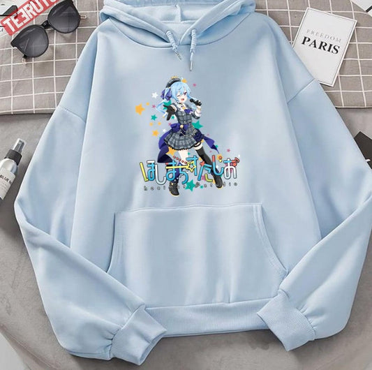 Anime Hololive Hoshimachi Suisei Unisex Hoodie - T-Shirt, Sweatshirt, Hoodie
