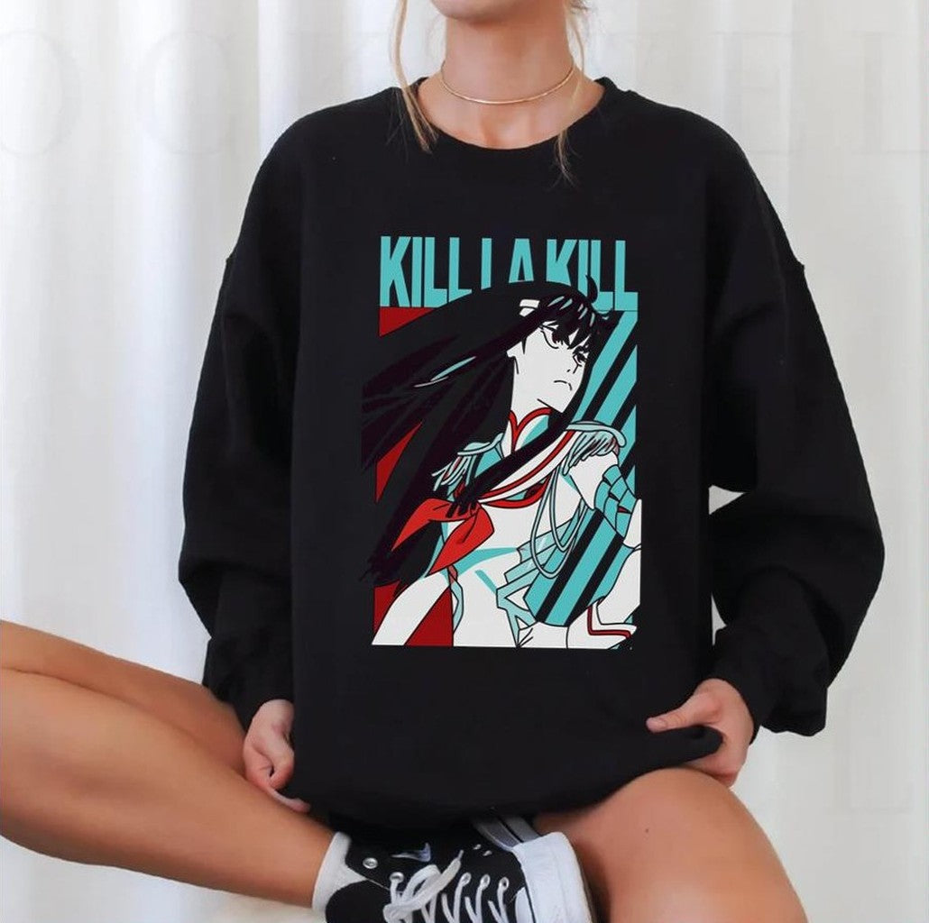 Satsuki Kiryuin Kill La Kill Graphic Anime Unisex Sweatshirt - T-Shirt, Sweatshirt, Hoodie