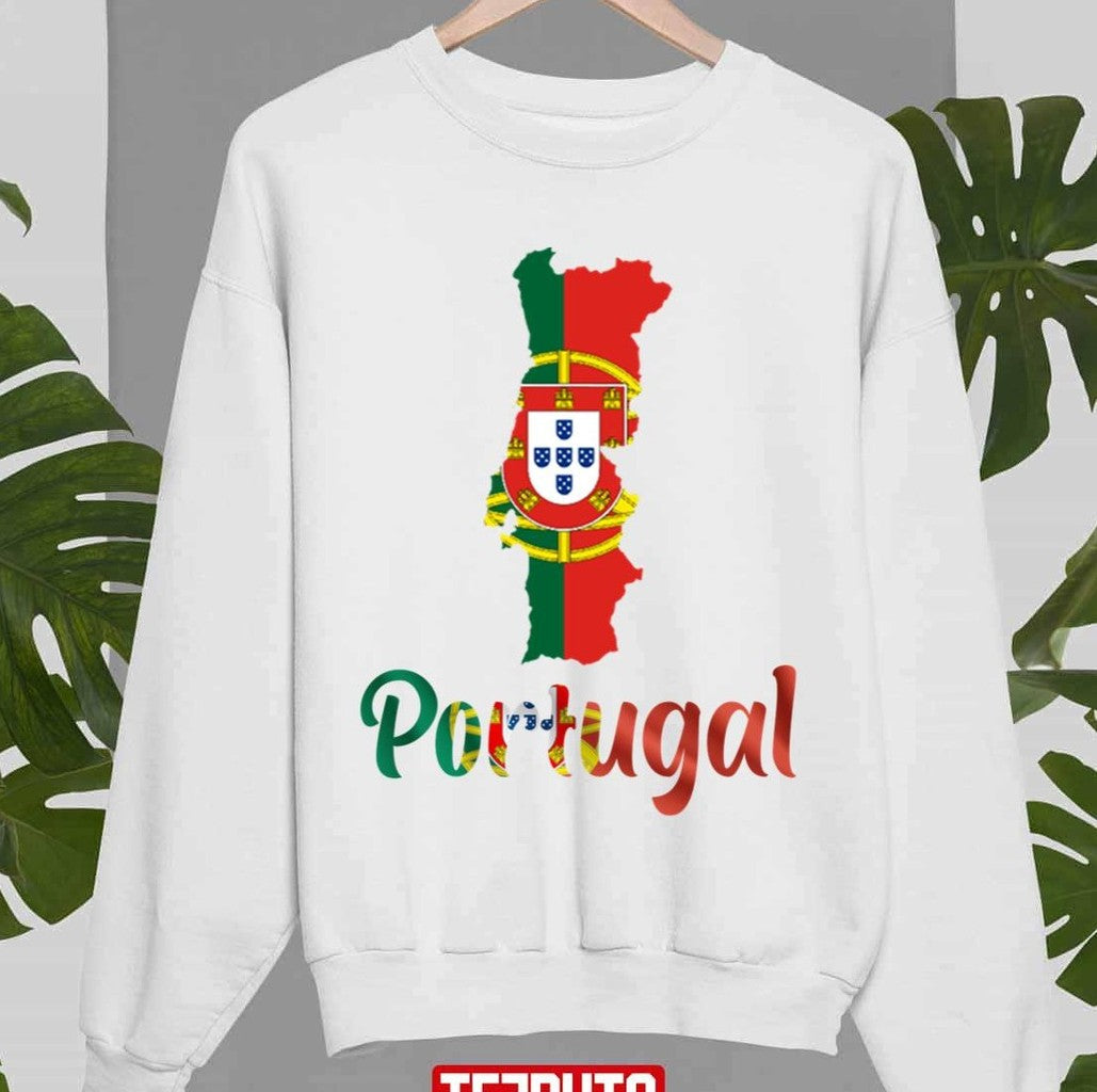 Proud Of Portugal World Cup Qatar 2022 Portugal Team Unisex Sweatshirt - T-Shirt, Sweatshirt, Hoodie