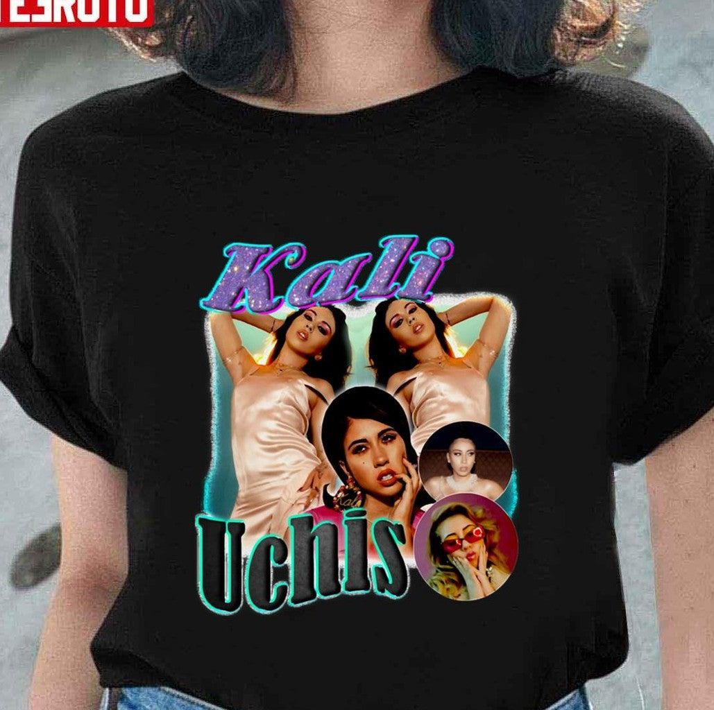 Music Vintage Retro Kali Brown Uchis Graphic Design Unisex T-shirt - T-Shirt, Sweatshirt, Hoodie