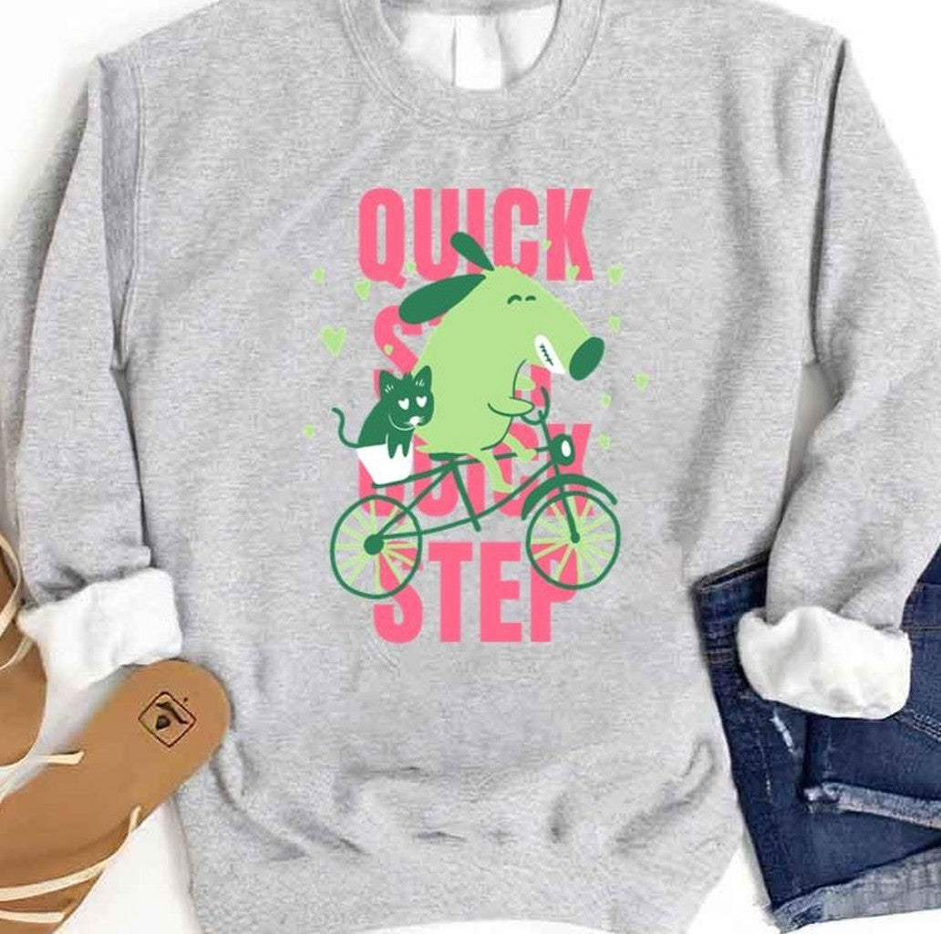 Quick Step Cat'n'dog Unisex Sweatshirt - T-Shirt, Sweatshirt, Hoodie