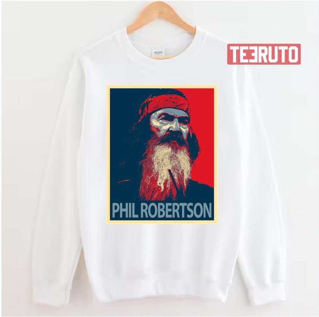 Phil Robertson Hope Graphic Unisex Sweatshirt - T-Shirt, Sweatshirt, Hoodie