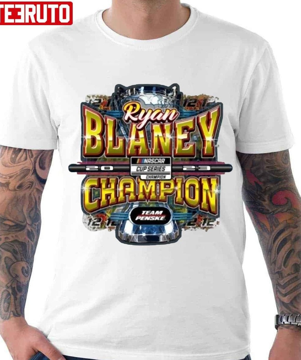 Ryan Blaney Championship Racing Unisex T-Shirt - T-Shirt, Sweatshirt, Hoodie