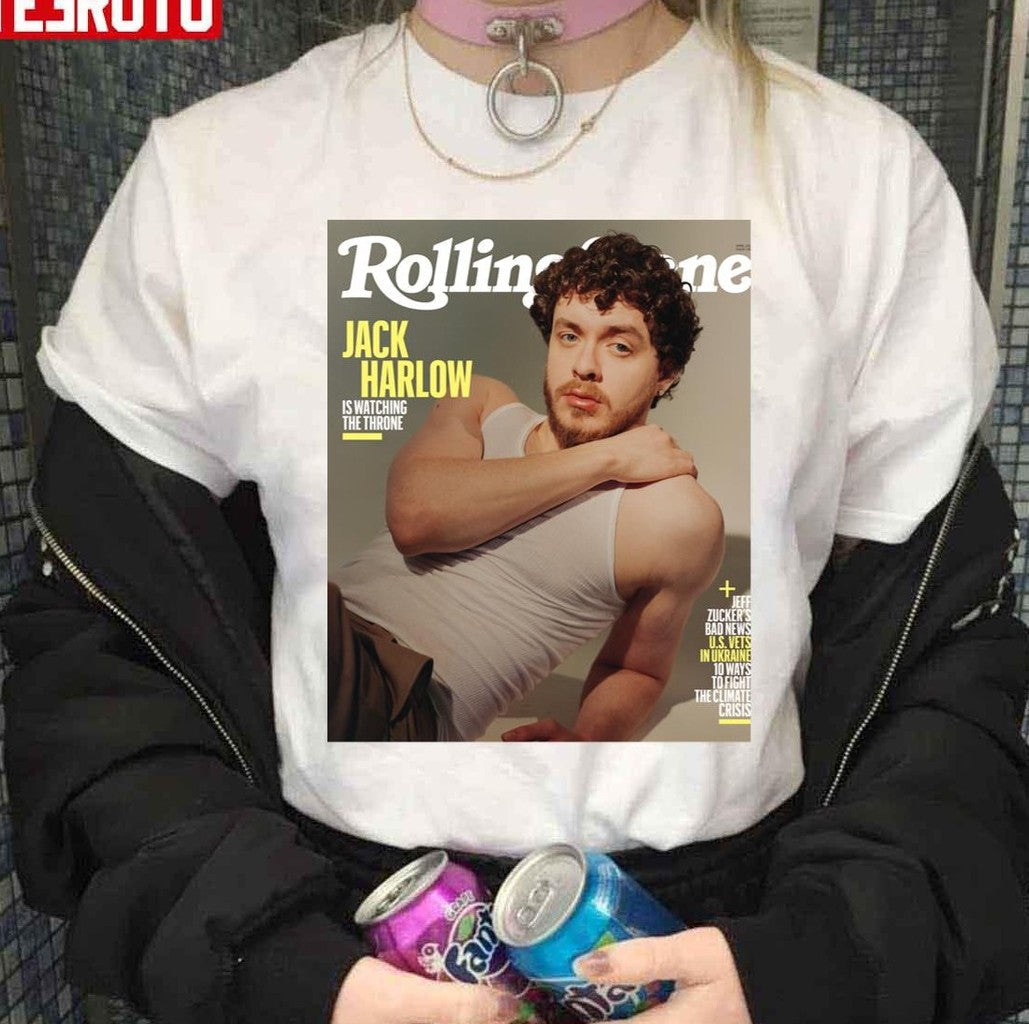 Rollingstone Jack Harlow Is Wathcing The Throne Unisex T-Shirt - T-Shirt, Sweatshirt, Hoodie