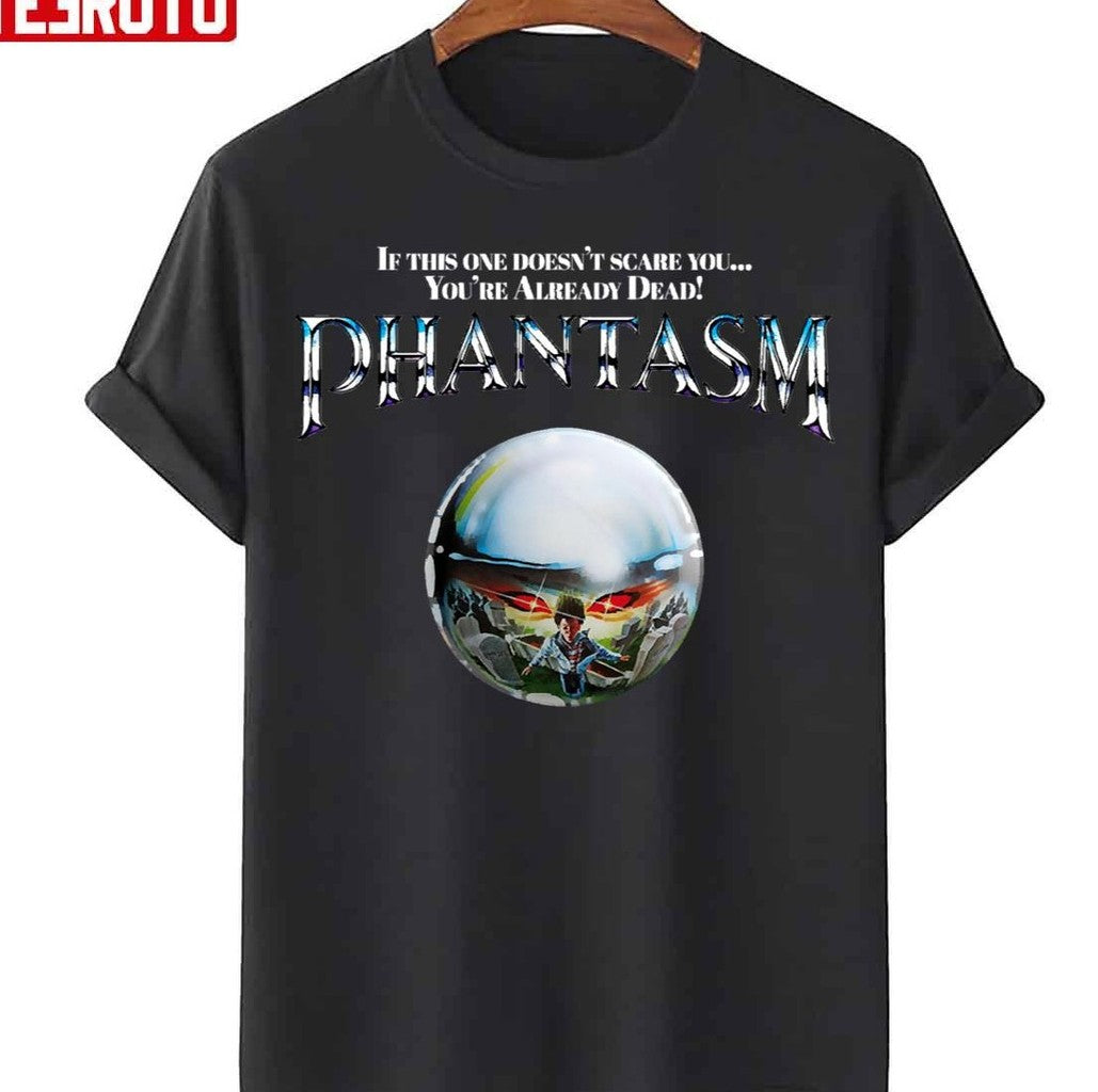 Phantasm Logo Ball Design 1979 Vintage Horror Merch Unisex T-Shirt - T-Shirt, Sweatshirt, Hoodie