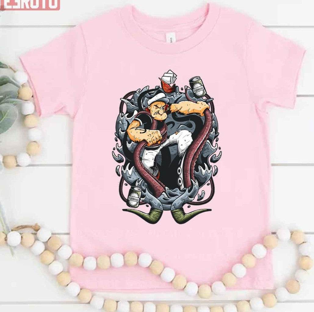 Popeye Fan Art Cartoon Legend Unisex T-Shirt - T-Shirt, Sweatshirt, Hoodie