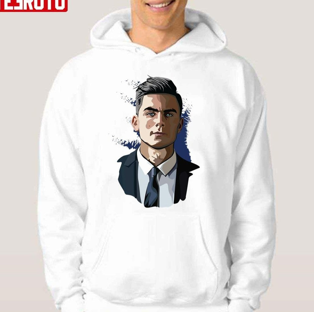 Paulo Dybala In Suit Cool Fanart Unisex Hoodie - T-Shirt, Sweatshirt, Hoodie