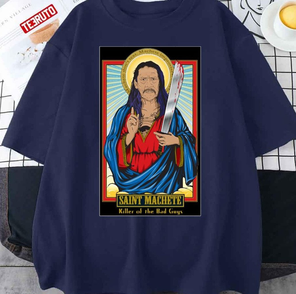 Saint Machette Killer Of The Bad Guys Unisex T-Shirt - T-Shirt, Sweatshirt, Hoodie