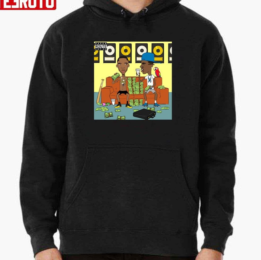 Paper Route Empire Unisex Hoodie - T-Shirt, Sweatshirt, Hoodie