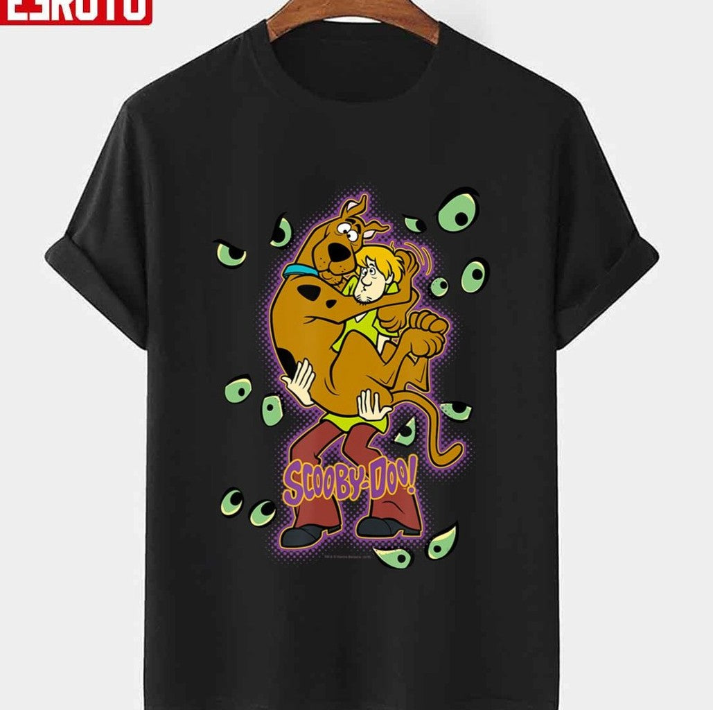 Scooby Doo Shaggy Being Watched Unisex T-Shirt - T-Shirt, Sweatshirt, Hoodie
