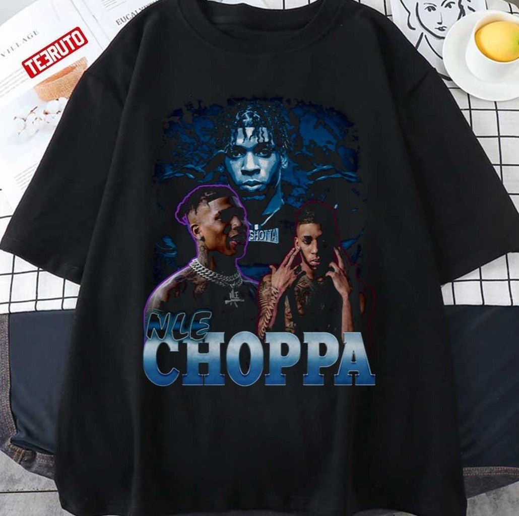 Nle Choppa Vintage Rap Music Unisex T-Shirt - T-Shirt, Sweatshirt, Hoodie
