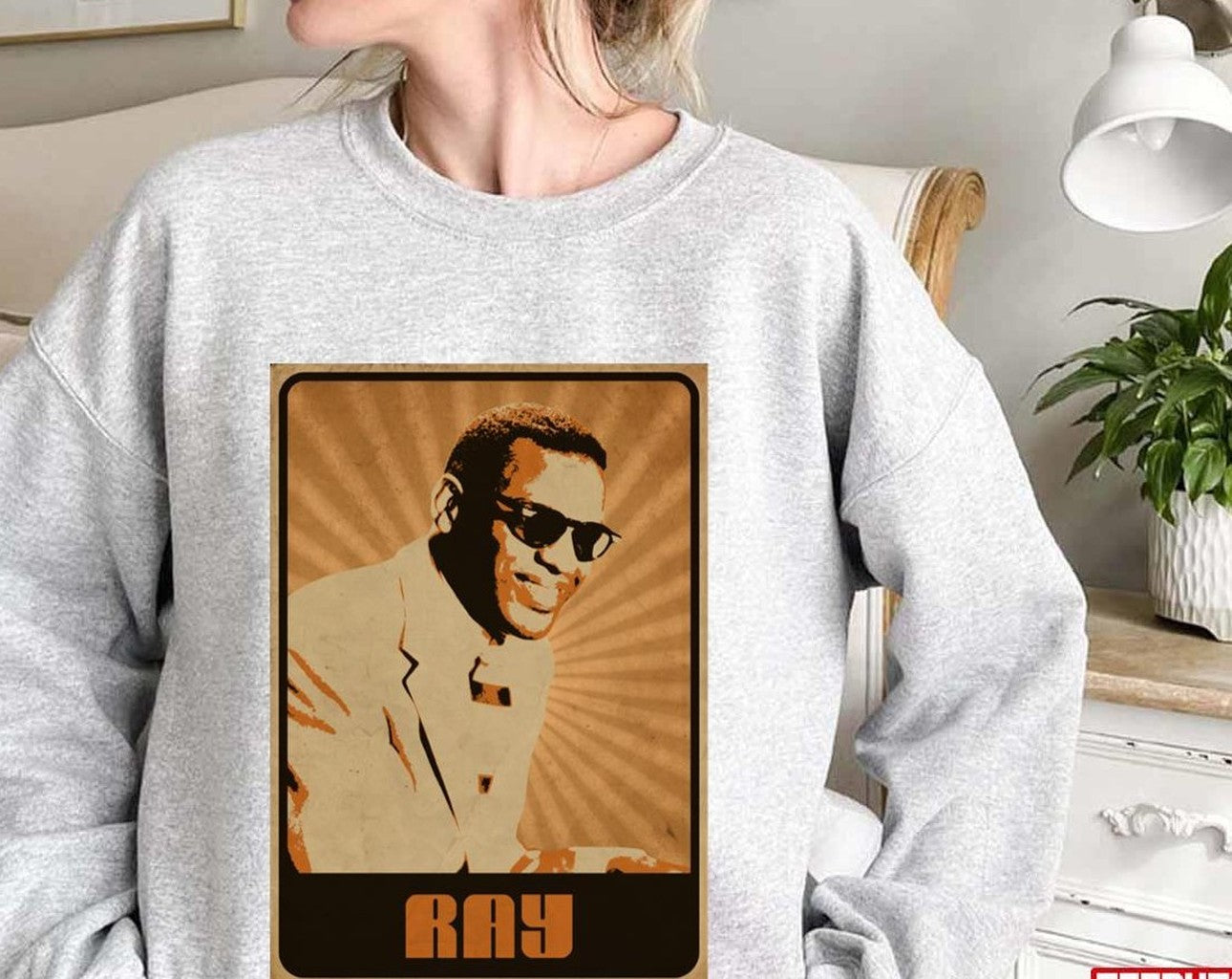 Ray Charles Ray Vintage Unisex Sweatshirt - T-Shirt, Sweatshirt, Hoodie