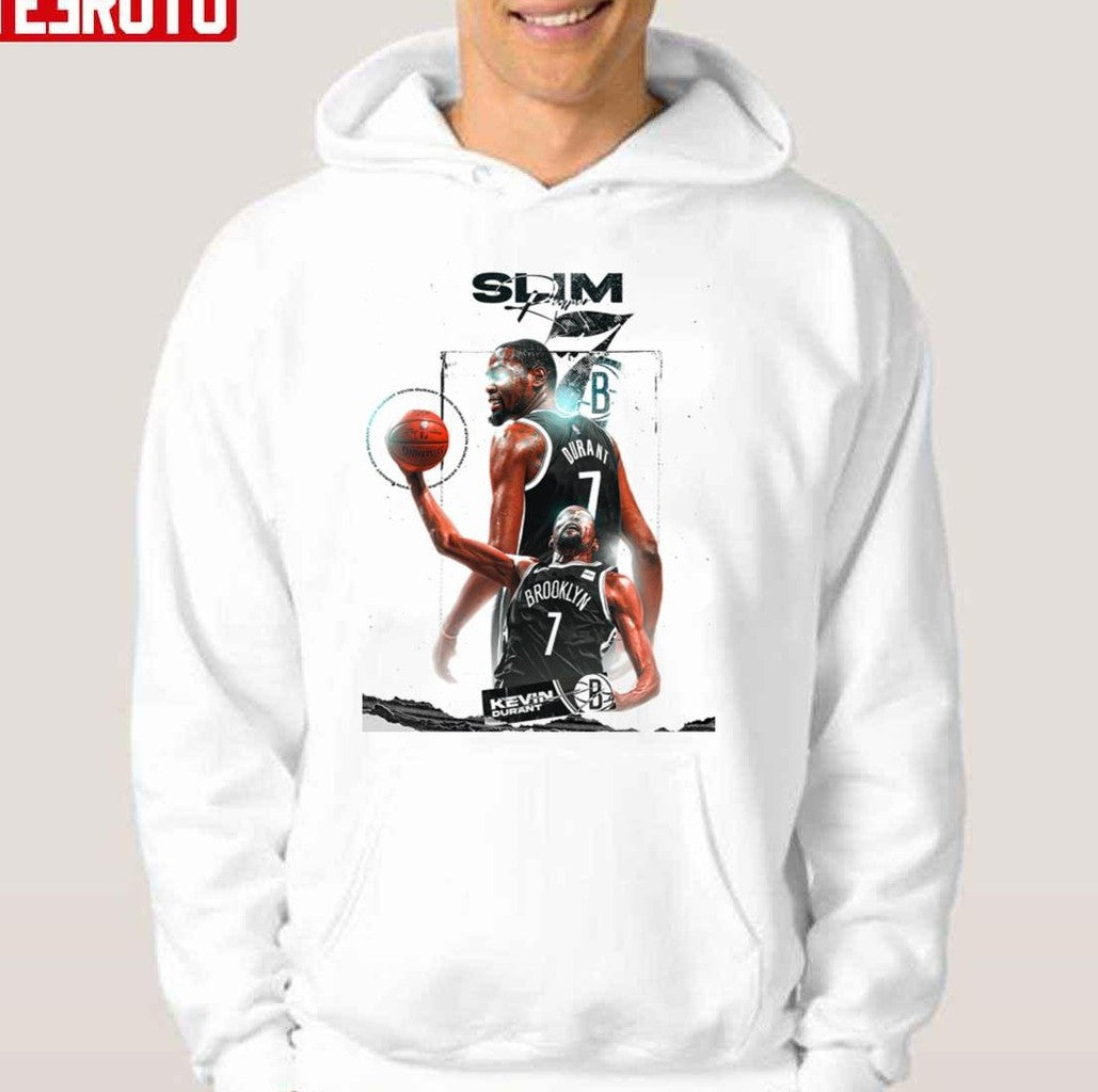 Number 7 Kevin Durant Basketball Brooklyn Unisex Hoodie - T-Shirt, Sweatshirt, Hoodie