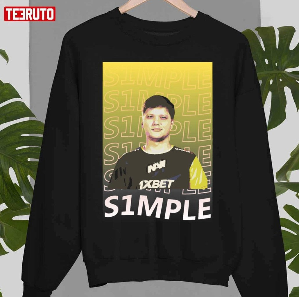 S1mple Navi Natus Vincere Csgo Graphic Unisex Sweatshirt - T-Shirt, Sweatshirt, Hoodie