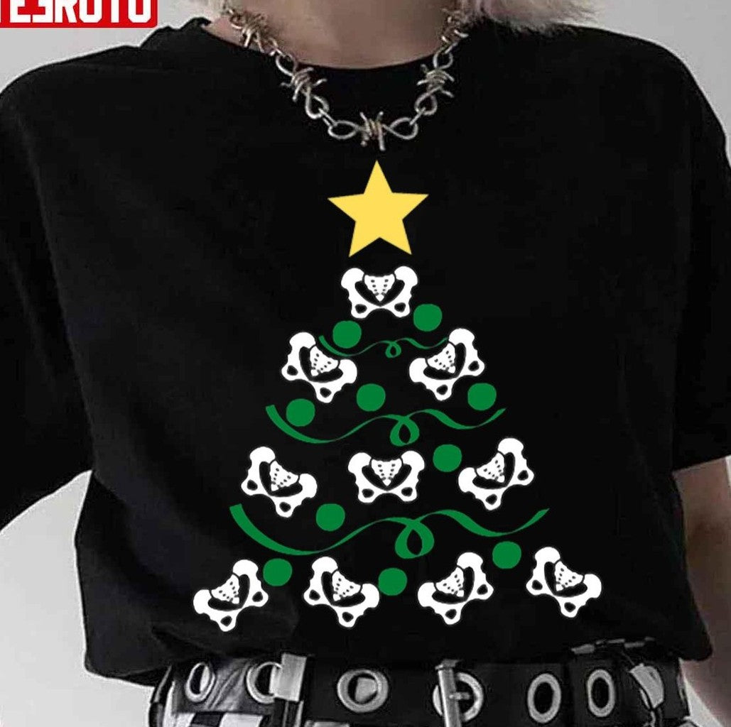 Pelvic Christmas Tree Unisex T-Shirt - T-Shirt, Sweatshirt, Hoodie