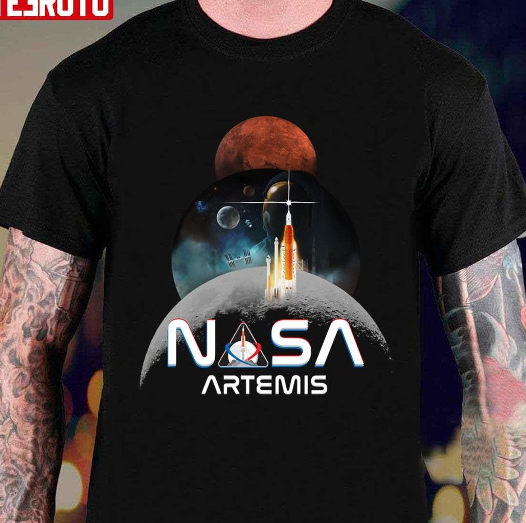 NASA Artemis 1 Unisex T-shirt - T-Shirt, Sweatshirt, Hoodie