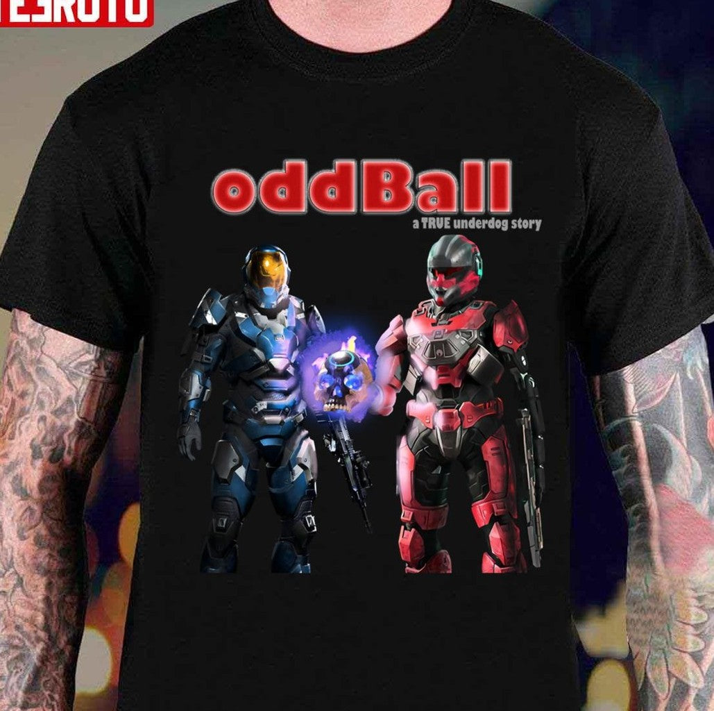 Oddball A True Underdog Story Halo Infinte Unisex T-shirt - T-Shirt, Sweatshirt, Hoodie