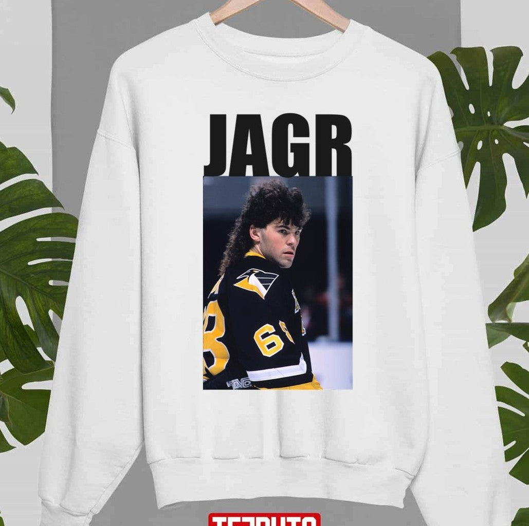 Pittsburgh Penguins The Mullet Jaromir Jagr Vintage Unisex Sweatshirt - T-Shirt, Sweatshirt, Hoodie