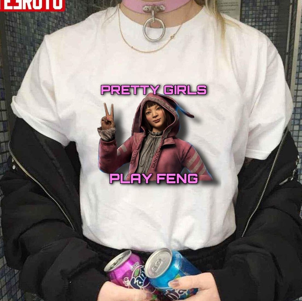 Pretty Girls Play Feng Min Dead By Daylight Unisex T-shirt - T-Shirt, Sweatshirt, Hoodie