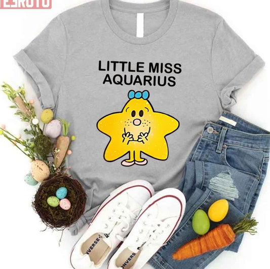 Aquarius Little Miss Unisex T-Shirt - T-Shirt, Sweatshirt, Hoodie