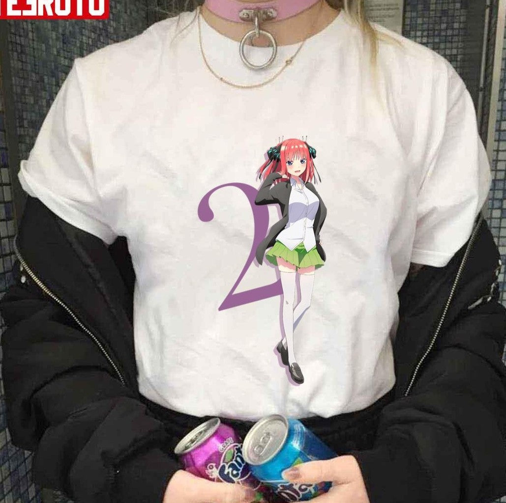 Number 2 The Quintessential Quintuplets Unisex T-shirt - T-Shirt, Sweatshirt, Hoodie