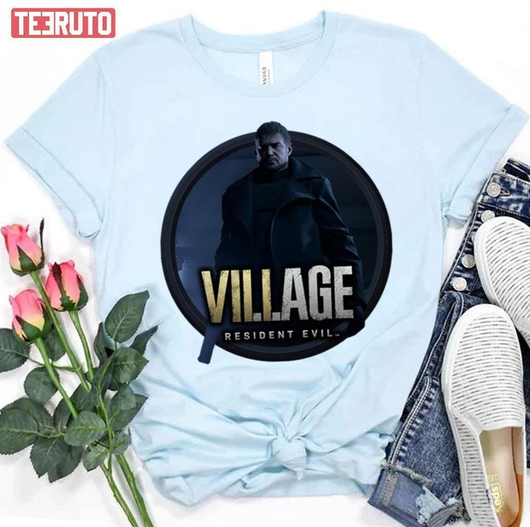 Rounded Resident Evil Village Unisex T-Shirt - T-Shirt, Sweatshirt, Hoodie