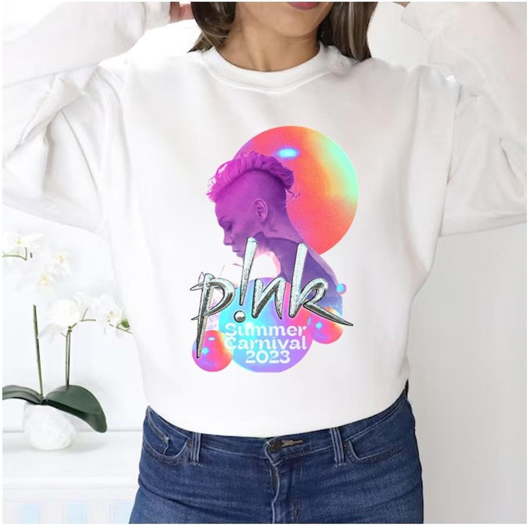 Pink Summer Carnival Masokber 2023 New Tour Unisex Sweatshirt - T-Shirt, Sweatshirt, Hoodie