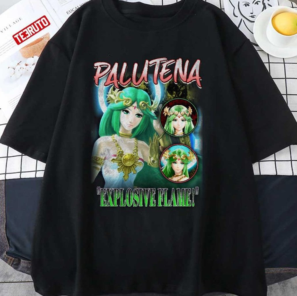 Palu Tena Explosive Flame Smash Bros Vintage Graphic Unisex T-shirt - T-Shirt, Sweatshirt, Hoodie