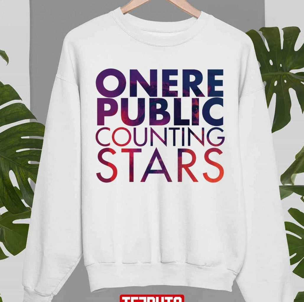 Onerepublic Band Counting Stars Galaxy Unisex Sweatshirt - T-Shirt, Sweatshirt, Hoodie