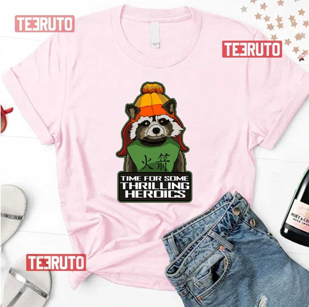 Raccoon Finds Serenity Unisex T-Shirt - T-Shirt, Sweatshirt, Hoodie
