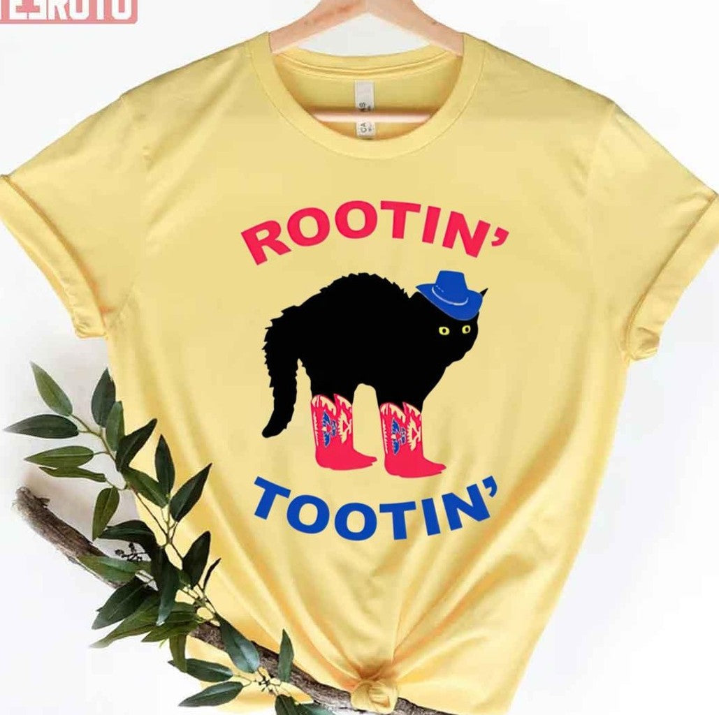 Rootin Tootin Cat Cowboy Cat Unisex Sweatshirt - T-Shirt, Sweatshirt, Hoodie