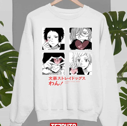 Anime Bungo Stray Dogs Japanese Unisex Sweatshirt - T-Shirt, Sweatshirt, Hoodie
