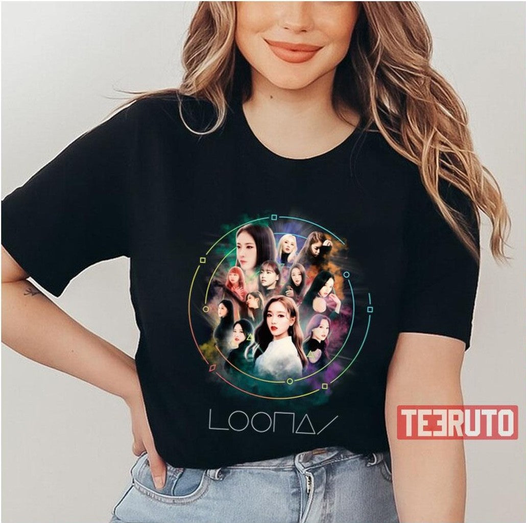 Ot12 White Logo Loona Unisex T-Shirt - T-Shirt, Sweatshirt, Hoodie