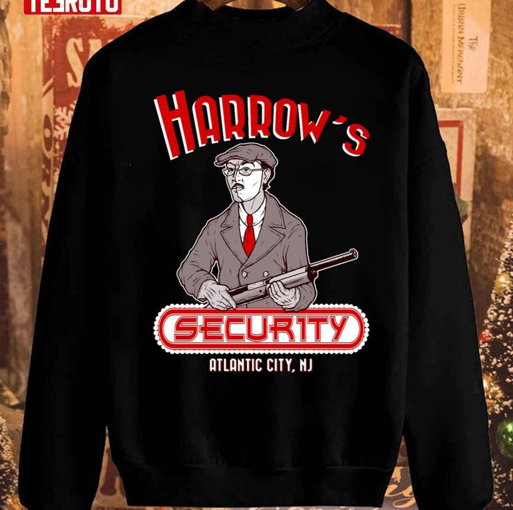 Retro Vintage Harrow's Security Christmas Sweatshirt - T-Shirt, Sweatshirt, Hoodie