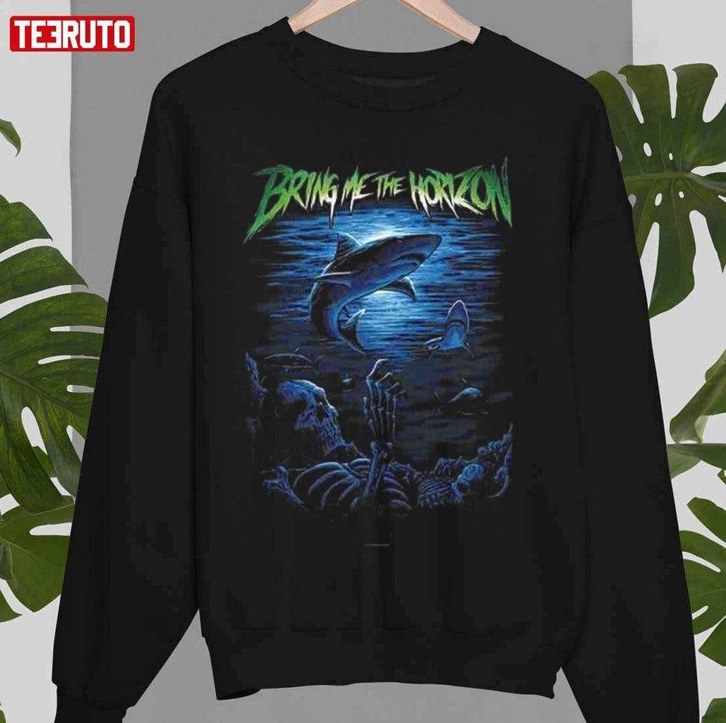 Shark In The Ocean Bring Me The Horizon Unisex Sweatshirt - T-Shirt, Sweatshirt, Hoodie