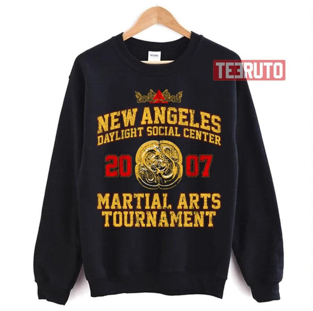 New Angeles 2007 Martial Arts Tournament Double Dragon Unisex Sweatshirt - T-Shirt, Sweatshirt, Hoodie