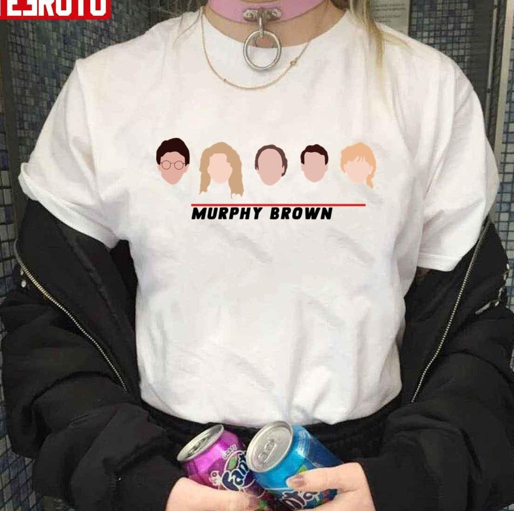 Murphy Brown Classic Minimalist Art Unisex T-shirt - T-Shirt, Sweatshirt, Hoodie